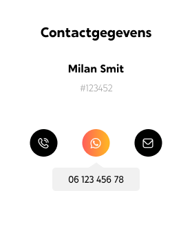 De kandidaat vindt jou